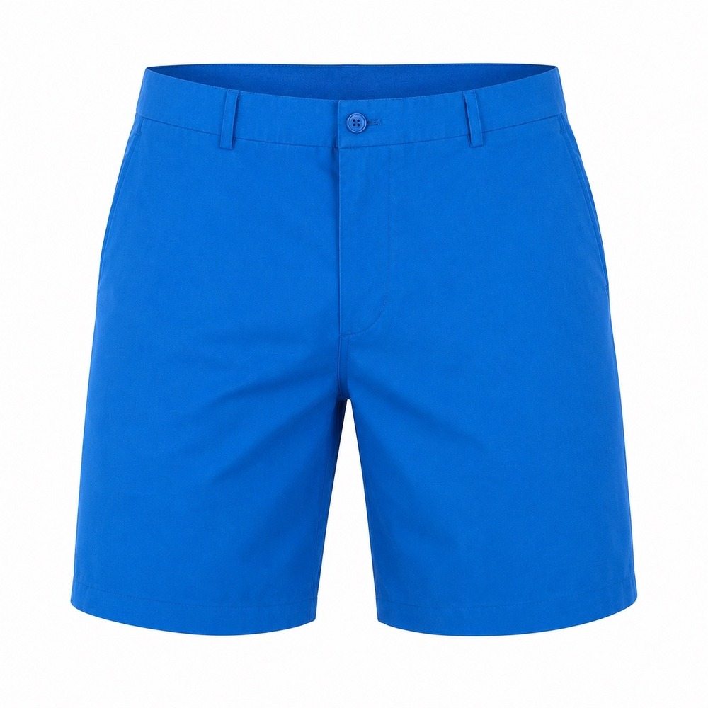 Slazenger golf shorts Electric Blue Performance mens 42 Flat Front Logo preppy